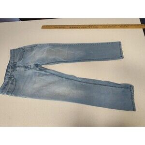 Buffalo David Bitton Axel Jeans Mens 32x29 Blue Slim Stretch Denim Light Wash